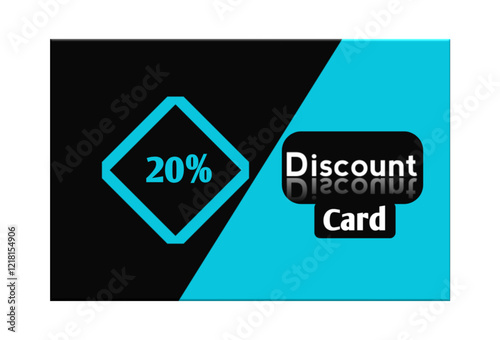 20% discount card, 20% discount voucher discount shopping voucher card