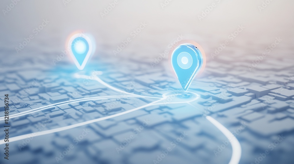 Digital map route navigation city location tracking Digital map route navigation city location tracking