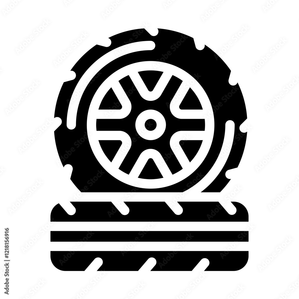 tires Solid icon