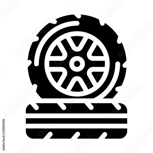 tires Solid icon