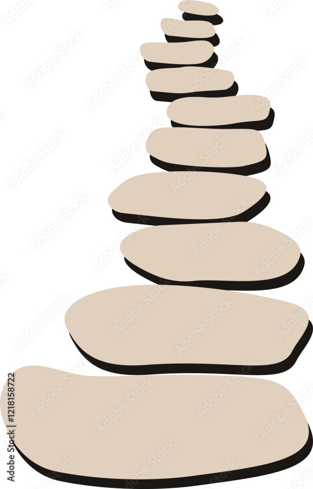 Stone Path Walkway Texture Illustration Stone Path Walkway Texture Illustration