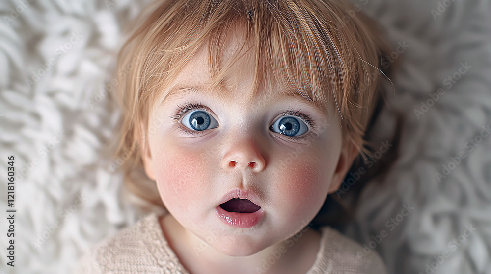 Awe-Inspiring Portrait of a Toddler with Captivating Blue Eyes Awe-Inspiring Portrait of a Toddler with Captivating Blue Eyes