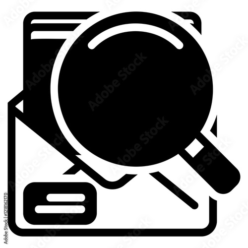 Search glyph icon