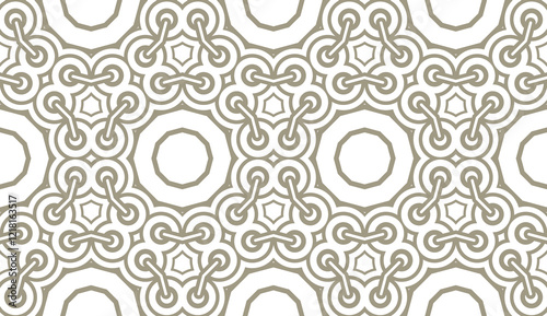 Seamless geometric modern pattern. Vector abstract classical background