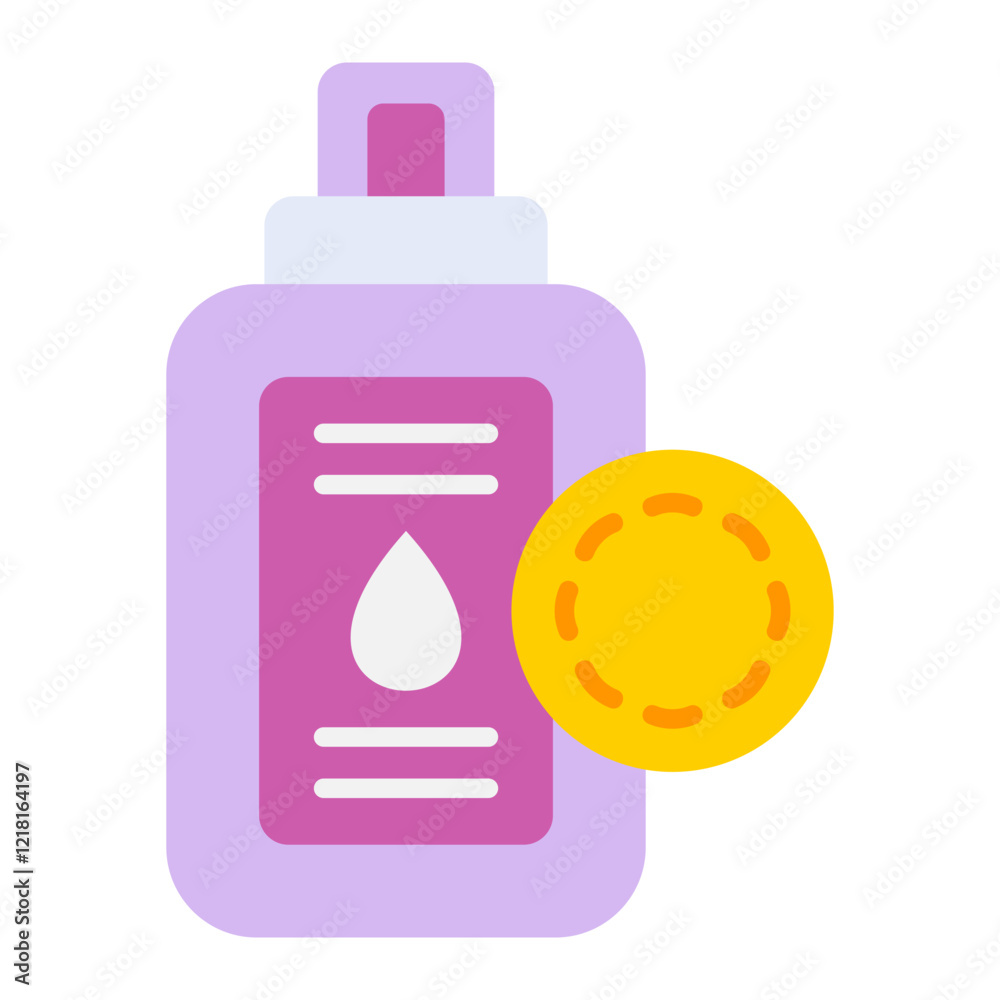 Fototapeta premium Makeup remover Icon