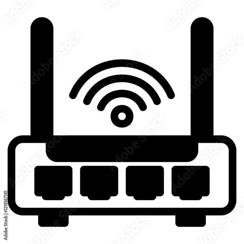 wifi glyph icon