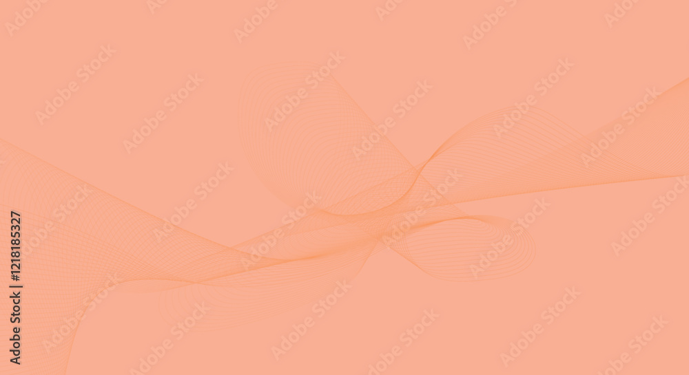 .Abstract colorful lines wave curve motion on white background. Vector Illustration. Lines for the background. Black stripes on a white background. 
