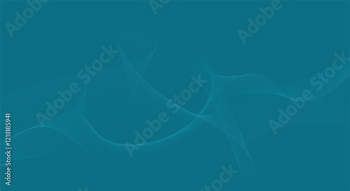 .Abstract colorful lines wave curve motion on white background. Vector Illustration. Stylized line art background. Vector illustration. Wave with lines created using blend tool. Curved wavy line, smo
