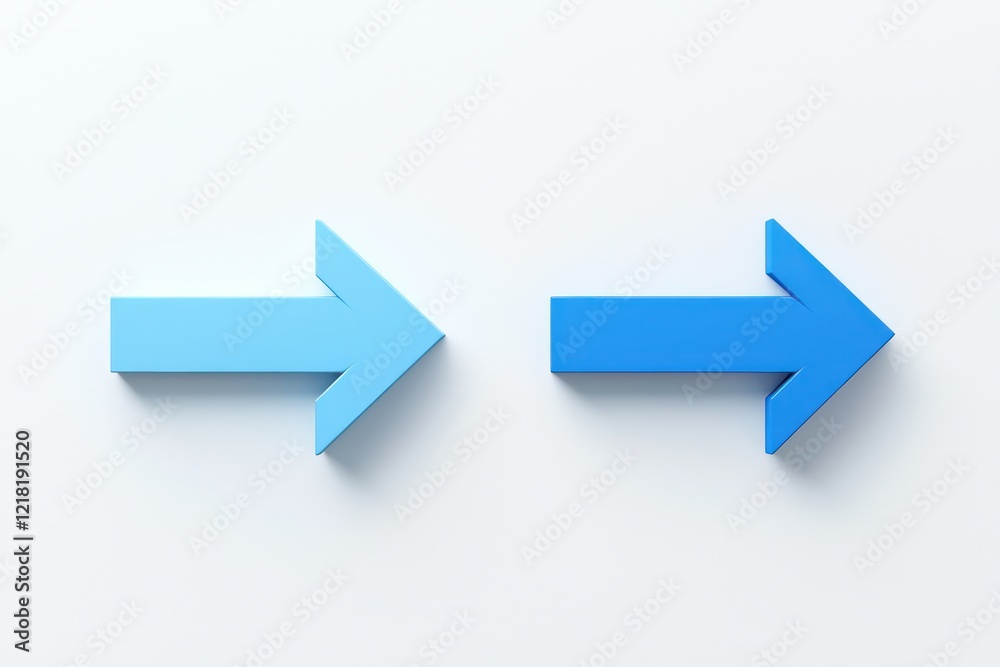 3d blue arrow 3d blue arrow