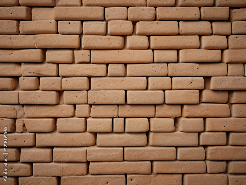 The brick wall shows a variety of brick shapes and sizes. The brick wall shows a variety of brick shapes and sizes.