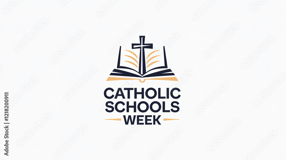 Naklejka premium Catholic Schools Eduation Week