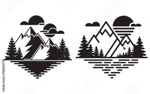 Mountain Vector Illustration