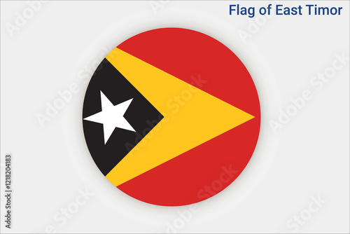 Free Download High detailed flag of East Timor. National East Timor flag. Asia. 3D illustration. - GFXLoad