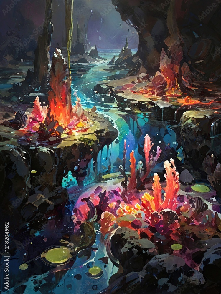 Fototapeta premium fish in aquarium