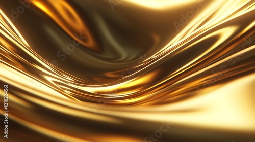 Wallpaper Mural Metallic Rough and Noise Gold Foil Texture Polished Glossy Abstract Torontodigital.ca