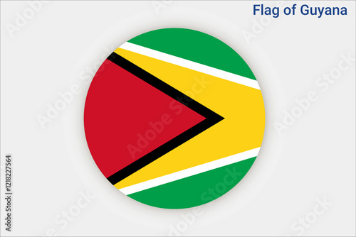 Free Download High detailed flag of Guyana. National Guyana flag. South America. 3D illustration. - GFXLoad