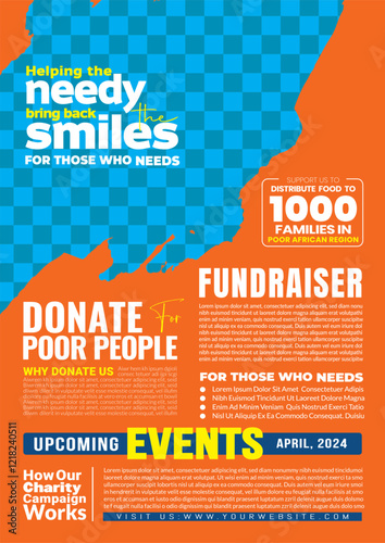 charity fundraising flyer