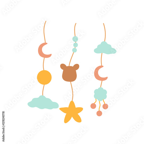 Baby Room Decoration. Baby Hanging Toy