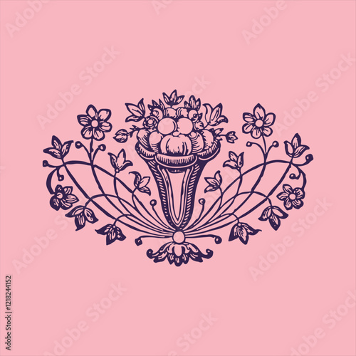 Historic artifact with desaturated colors 