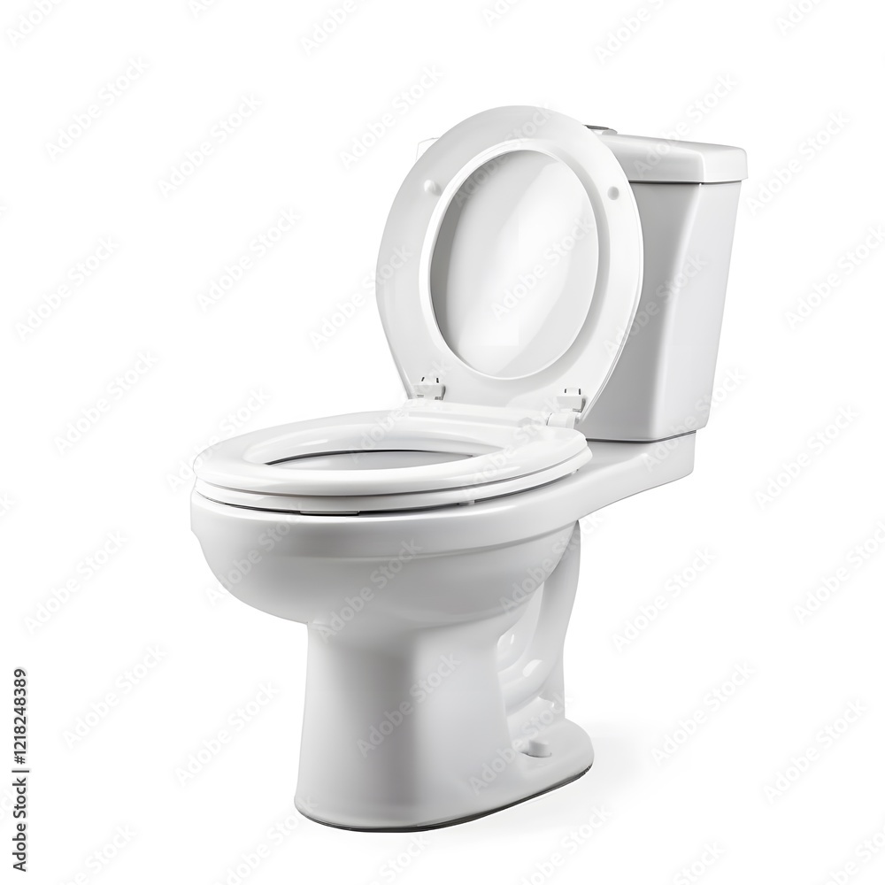 Modern white toilet with lid open on transparent background Modern white toilet with lid open isolated on white background Modern white toilet with lid open on transparent background Modern white toilet with lid open isolated on white background
