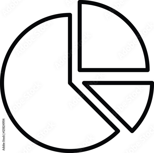finance and money outline line black color icon
