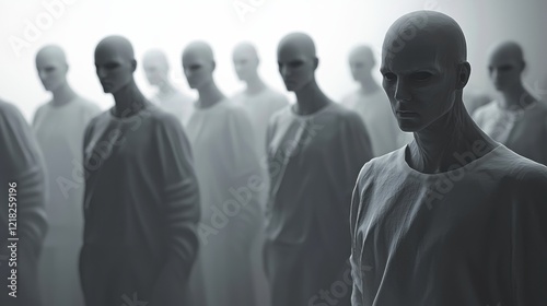 Alien Civilization Futuristic Society Science Fiction Concept