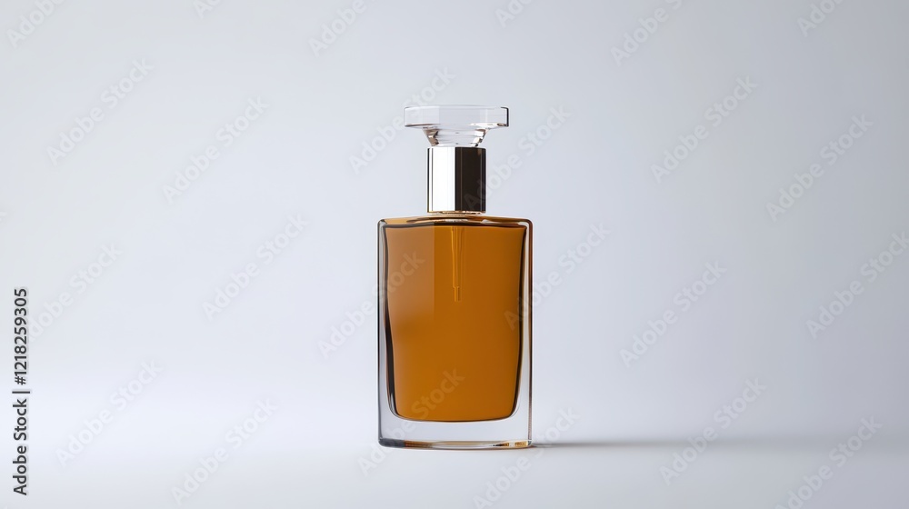 Brown Glass Perfume Bottle with Stylish Design Displayed on a Minimalistic Background Suitable for Beauty and Fashion Concepts in Advertising and Marketing Campaigns Brown Glass Perfume Bottle with Stylish Design Displayed on a Minimalistic Background Suitable for Beauty and Fashion Concepts in Advertising and Marketing Campaigns