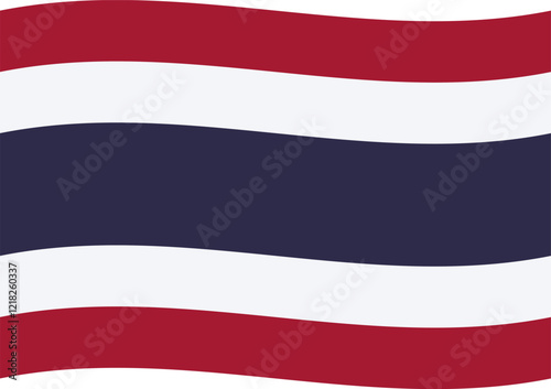 Thailand flag.National flag of Thailand, Southeast Asia country.Vector graphic illustration. Free Download Thailand flag.National flag of Thailand, Southeast Asia country.Vector graphic illustration. - GFXLoad