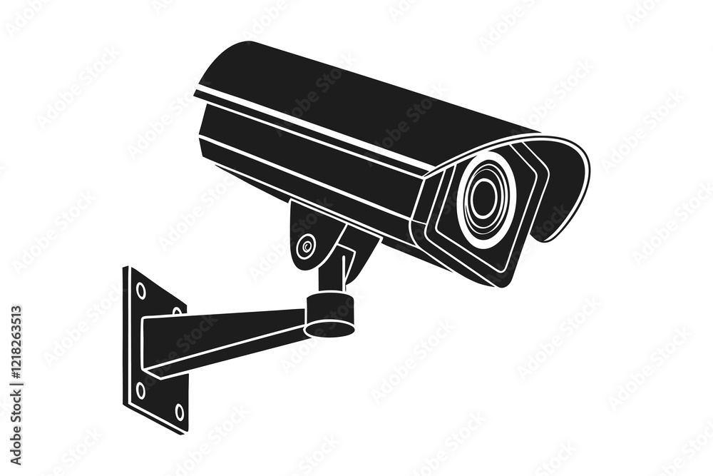 CCTV camera icon vector illustration CCTV camera icon vector illustration