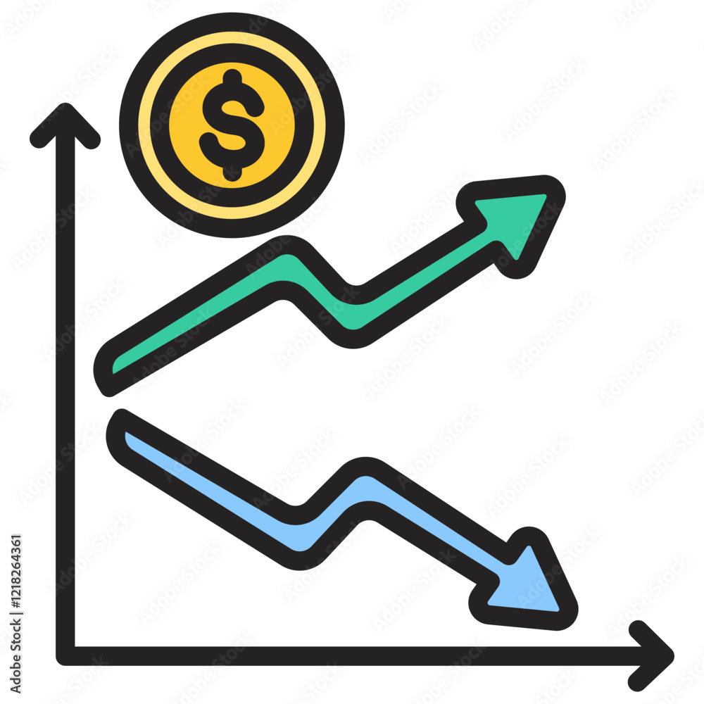 Stock Market Icon Stock Market Icon