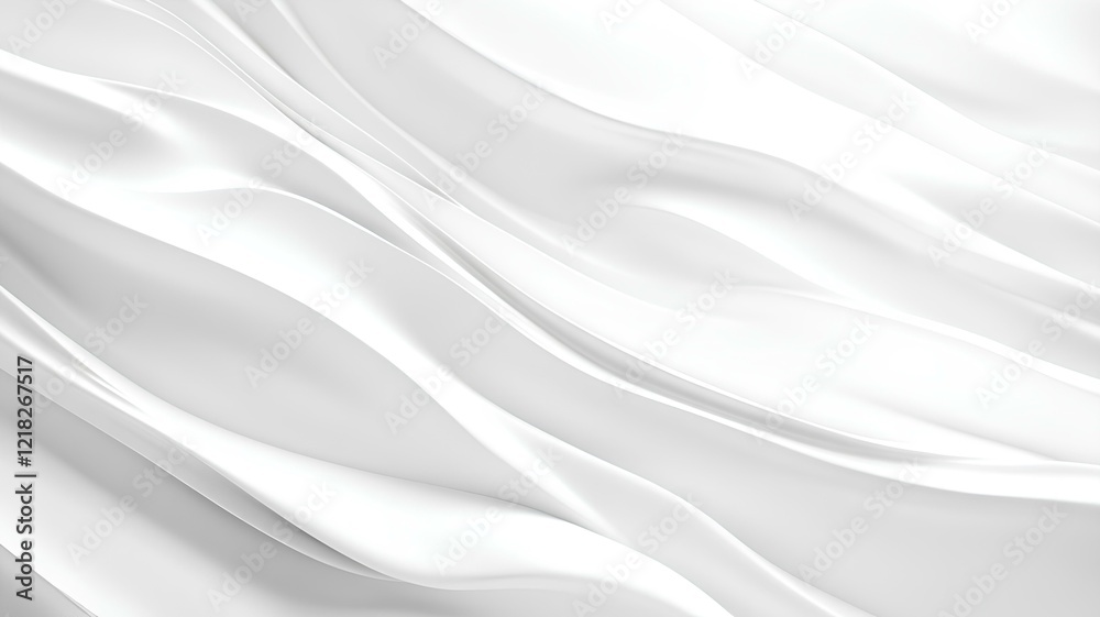 Obraz premium white silk background