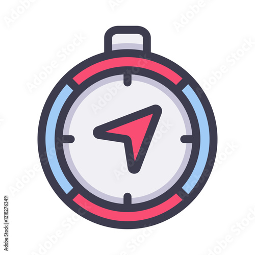 Free Download Compass filled Style - GFXLoad