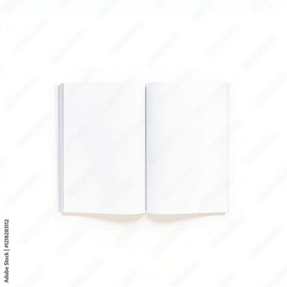 Open Book Blank Pages Open Book Blank Pages