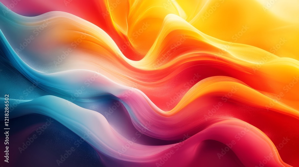 Abstract Colorful Swirling Waves Vibrant Gradient Texture Background Design Abstract Colorful Swirling Waves Vibrant Gradient Texture Background Design