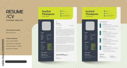 Creative CV Resume Design Template