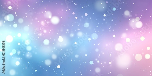 Stylish Vector Illustration: Light Blue and Purple Gradient