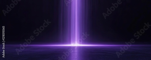 Purple Gradient Background with Subtle Light Rays and Blurred Details