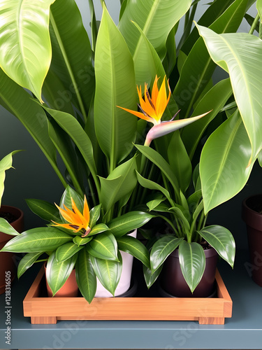 birdofparadise tropical house plants photo