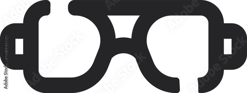 Rounded  Stroke Sunglasses Icon