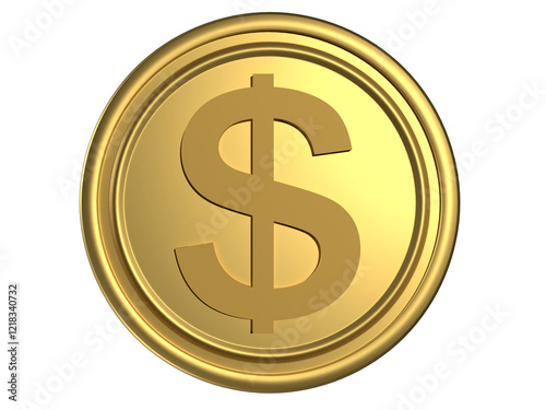 golden dollar symbol
