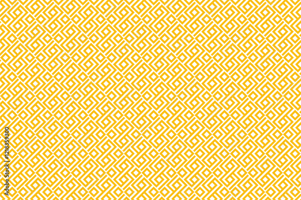 Seamless geometric vector pattern with textured brown and yellow lines for fabric design Seamless geometric vector pattern with textured brown and yellow lines for fabric design