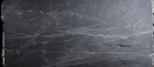 Panel kuchenny z motywem Gray slate texture featuring subtle white veins, ample empty space for text or images, with a clean, minimalist appearance suitable for design projects.