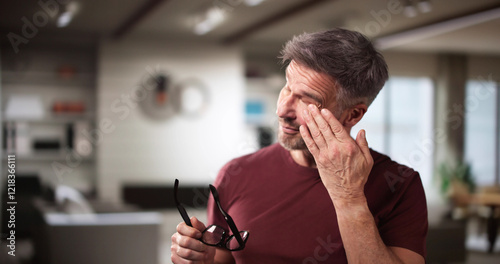 Eye Glaucoma Or Tired Dry Eyesight