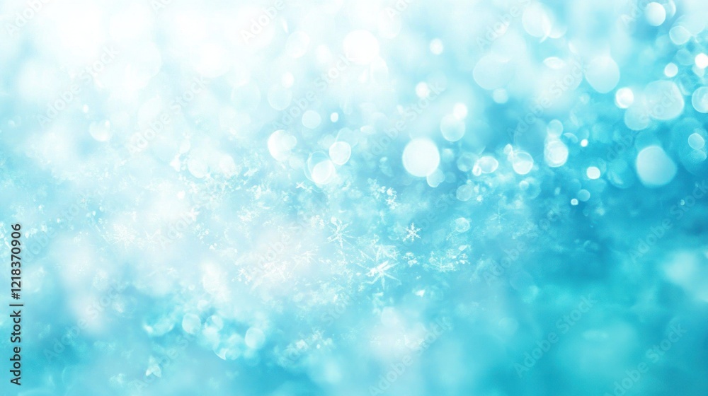 Abstract light blue bokeh background with bright sparkles. Abstract light blue bokeh background with bright sparkles.