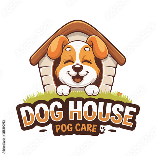 Happy dog inside a house representing a pet care service