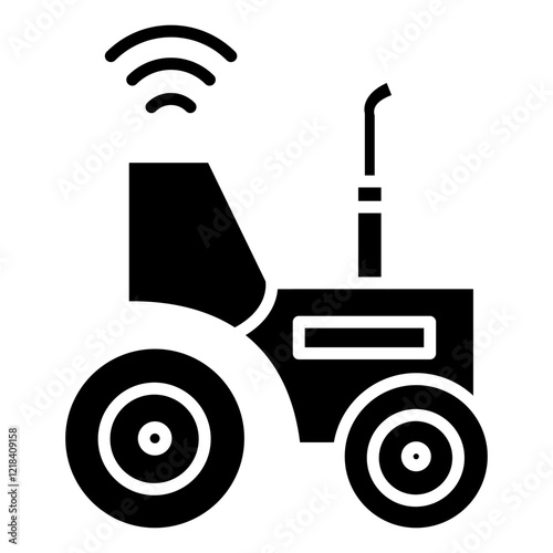 Smart Tractor Icon