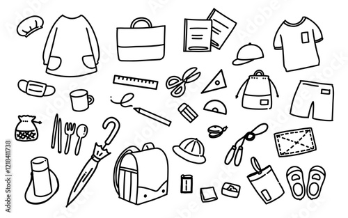学用品_線画