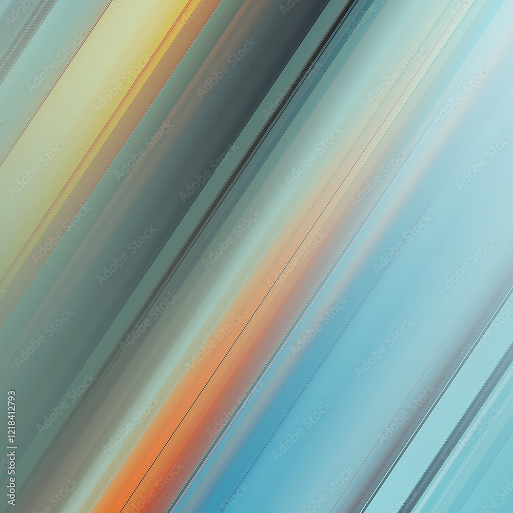 Fototapeta premium Abstract Striped Gradient Background With Vibrant Hues