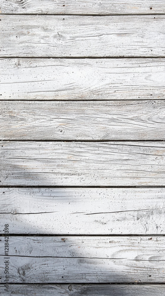 Elegant white wooden background with subtle gray streaks Elegant white wooden background with subtle gray streaks