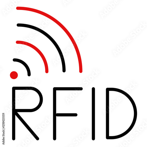 Radio Frequency Identification Icon